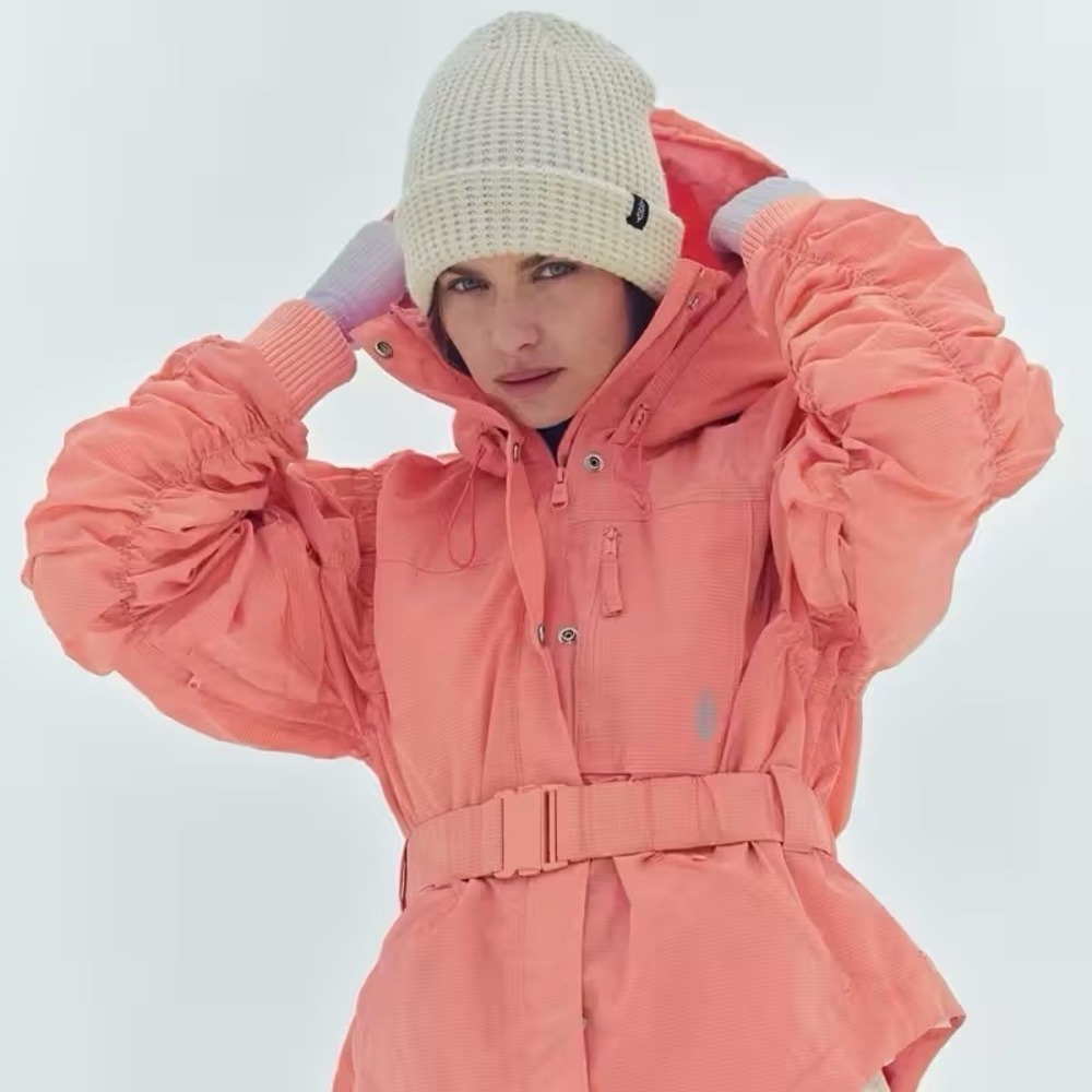 Free People FP Movement Lift Love Jacket Insulated Fruit Punch Sz S NWOT Snow